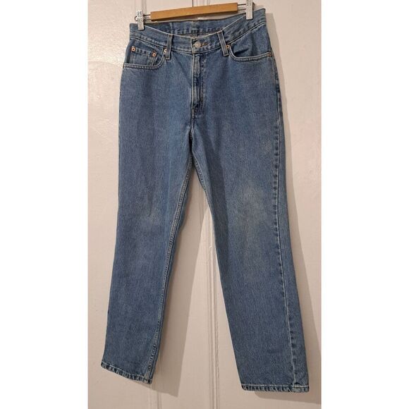 Vintage levis 512 womens size 29 straight leg jeans light washed - Picture 1 of 8